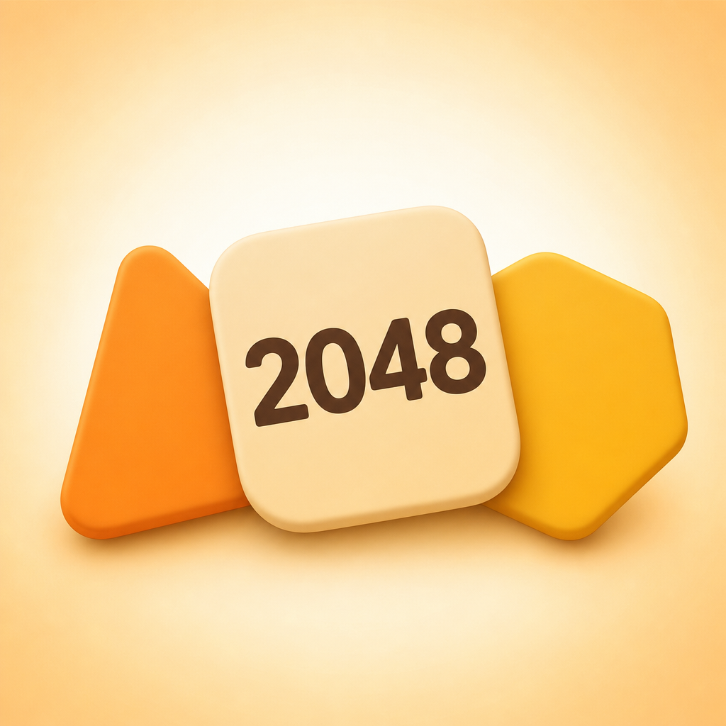 Shapes 2048 app icon